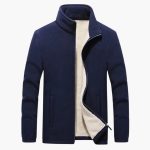 Men's Jacket with Zipper and Pockets - Image 3