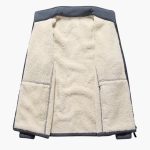 Men's Jacket with Zipper and Pockets - Image 5