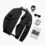 Men's Jacket with Zipper and Two Side Pockets - Image 7