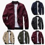 Men's Jacket with Zipper and Two Side Pockets - Image 6