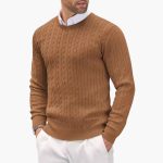 Men's Sweater with Round Neck - Image 3