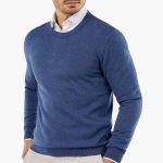 Men's Sweater with V-Neck and Long Sleeves - Image 10