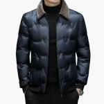 Insulated Down Jacket for Men – Stylish & Warm for Winter - Image 3