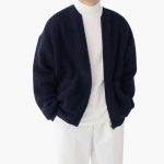 Men’s Cardigan with Front Zipper and Pockets - Image 7