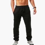 Men's Jogging Pants with Drawstring Waist and Side Pockets - Image 4