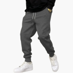 Men's Jogging Pants with Los Angeles Print and Drawstring Waist - Image 2