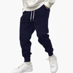 Men's Jogging Pants with Los Angeles Print and Drawstring Waist - Image 4
