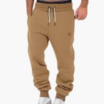 Men's Jogging Pants with Pockets and Drawstring Waistband - Image 2