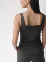 Women's Brushed Bamboo Square Neck Tank - Image 6