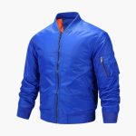 Men’s Bomber Jacket with Zip Closure - Image 4
