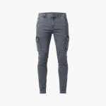Men’s Cargo Jeans with Stretch and Pockets