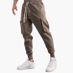 Men’s Cargo Joggers with Elastic Waistband and Side Flap Pockets - Image 7