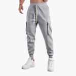 Men’s Cargo Joggers with Elastic Waistband and Side Pockets - Image 8