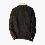 Men’s Denim Jacket with Sherpa Collar - Image 5