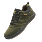 Men's Hiking Shoes with Lace-Up Closure and Textured Sole - Image 9