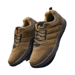 Men's Hiking Shoes with Lace-Up Closure and Textured Sole - Image 2
