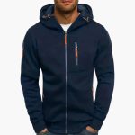 Men’s Hooded Jacket with Full Zip - Image 7