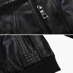 Men’s Hooded Jacket with Zip Closure and Ribbed Cuffs - Image 4