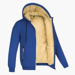 Men’s Hooded Jacket with Zip Front - Image 7