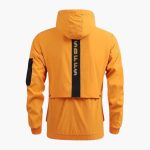 Men’s Hooded Jacket with Zipper Front and Multiple Pockets - Image 7