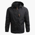 Men’s Jacket with Hood and Full Zip Closure - Image 2
