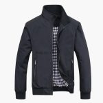 Men’s Jacket with Zipper Front - Image 3