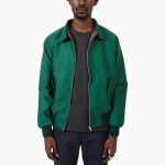 Men’s Jacket with Zipper Front and Ribbed Hem - Image 6