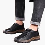 Men’s Lace Up Shoes with Detailed Outsole - Image 7