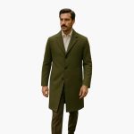 Men’s Long Coat with Hoodless Design for Winter - Image 2