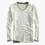 Men’s Long Sleeve Shirt with V Neck and Contrast Trim - Image 5