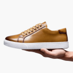 Men’s Low Top Sneakers with Lace-Up Closure and Flat Sole - Image 7