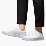 Men’s Low Top Sneakers with Lace-Up Closure and Flat Sole - Image 13