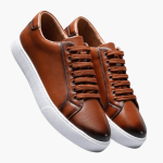 Men’s Low Top Sneakers with Lace-Up Closure and Flat Sole - Image 16
