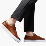 Men’s Low Top Sneakers with Lace-Up Closure and Flat Sole - Image 18