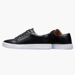 Men’s Low Top Sneakers with Lace-Up Closure and Flat Sole - Image 3