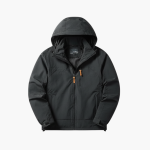 Men’s Outdoor Jacket with Hood and Zipper