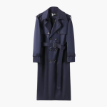 Men’s Over the Knee Belted Trench Coat - Image 4