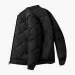 Men’s Padded Jacket with Fleece Lining and Zip Pockets - Image 6
