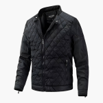 Men’s Quilted Padded Jacket with Zip Closure - Image 5
