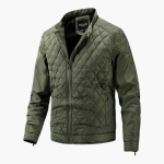 Men’s Quilted Padded Jacket with Zip Closure - Image 4