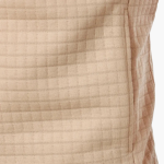 Men’s Quilted Sweatshirt with Zip Front and Ribbed Collar - Image 4