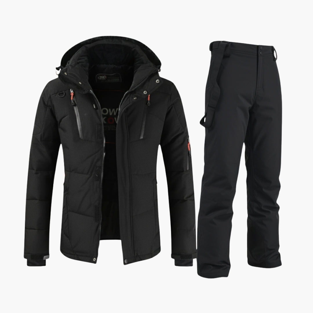 Men_sSkiSetwithHoodedJacketandPants.jpg Men’s Ski Set with Hooded Jacket and Pants - Image 1