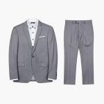 Men’s Suit Set with Jacket and Vest
