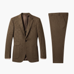Men’s Three-Piece Suit with Lapels and Pants