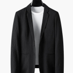 Men’s Two-Piece Blazer Suit with Drawstring Trousers - Image 3