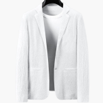 Men’s Two-Piece Blazer Suit with Drawstring Trousers - Image 6