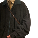 Men’s Vintage Bomber Jacket with Zip Closure and Front Pockets - Image 5