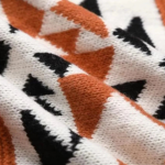 Men’s Zip Cardigan with Jacquard Pattern and Stand Collar - Image 4