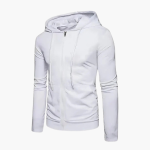 Men’s Zip Hoodie with Hood and Front Pockets - Image 5