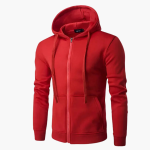 Men’s Zip Hoodie with Hood and Front Pockets - Image 7